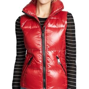 SAM. New York Red Puffer Vest